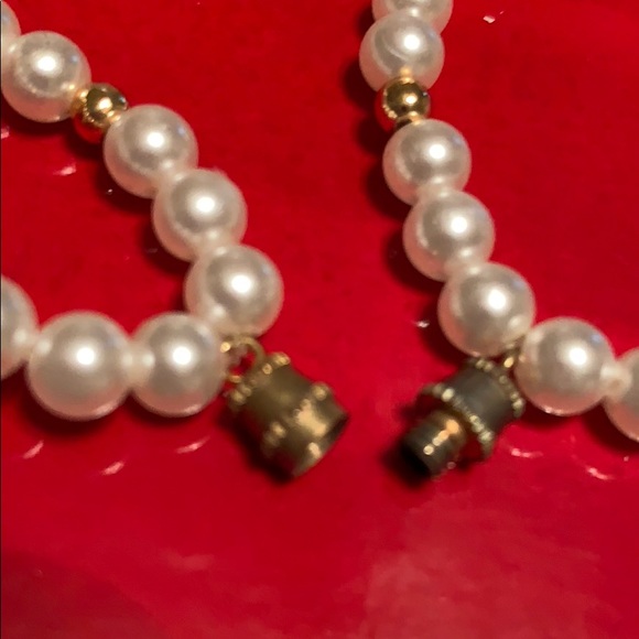 VINTAGE PEARL DOUBLE STRAND SHELL NECKLACE MERMAIDCORE - Picture 5 of 16